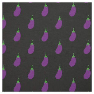 Perfect Eggplants Fabric