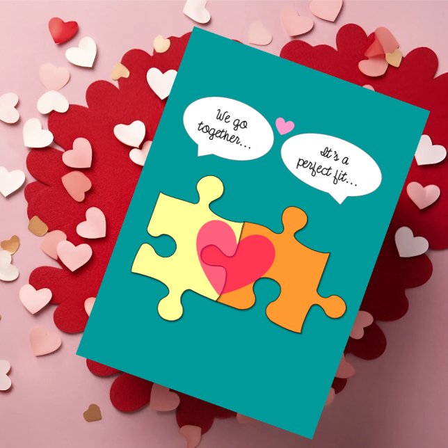 Perfect Fit Puzzle Valentine's Card (Creator Uploaded)