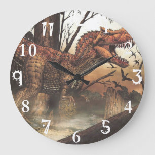Perfect for any family wall-design, large clock