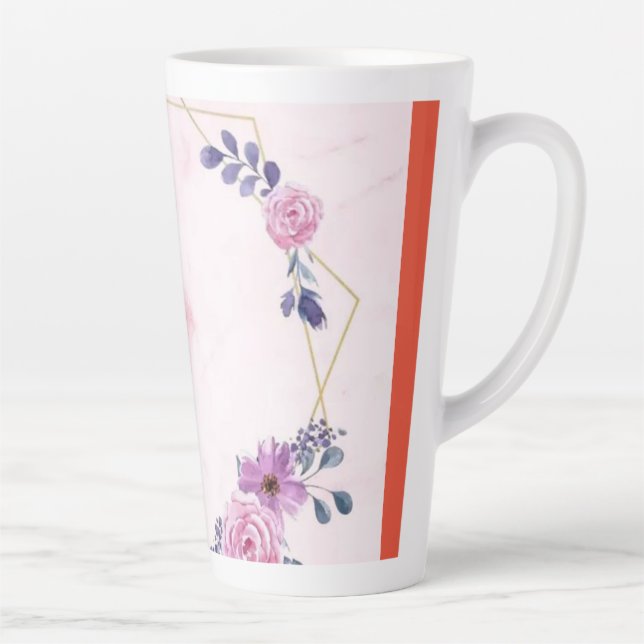 Perfect for Coffee Lovers | Premium Quality Cerami Latte Mug (Right)