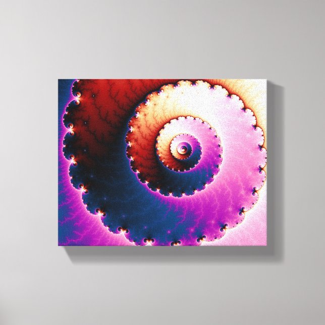 Perfect - Fractal Art Canvas Print (Front)