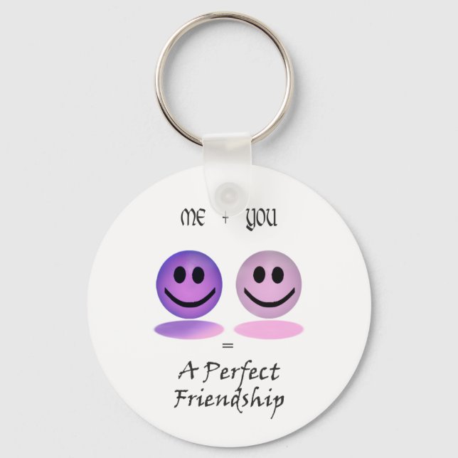 Perfect Friendship Keychain (Front)