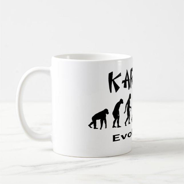 Perfect gift for anyone into Karate  Martial arts  Coffee Mug (Left)