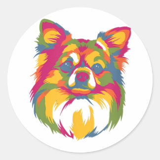 Perfect Gift for Dog Chihuahua Pet Lover  Classic Round Sticker