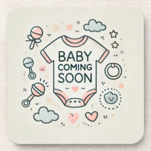 Perfect Gift for Expecting Parents - Cute & Practi Coaster