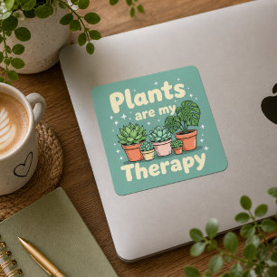 Perfect Gift for Garden & Plant Lovers Square Sticker