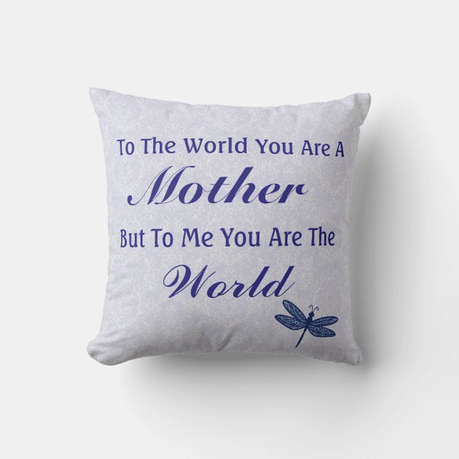 Perfect Gift For Mom Pillow Gift (Front)