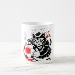 Perfect Gift for Soccer Fans & Cat Lovers! Coffee Mug