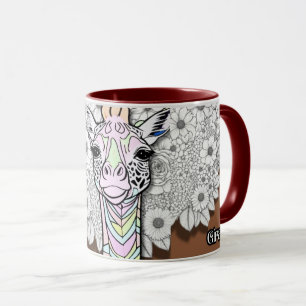 perfect gift Giraffe lover mug