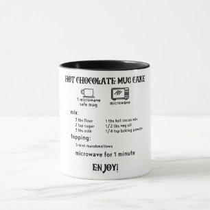 Perfect Gift/ Hot Chocolate Mug Cake Recipe