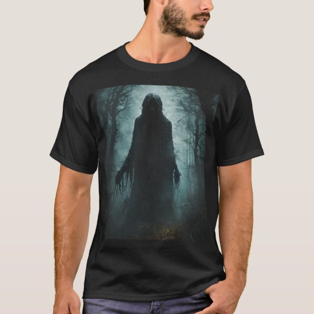 Perfect Halloween tshirt, bold and scary T-Shirt (Front)