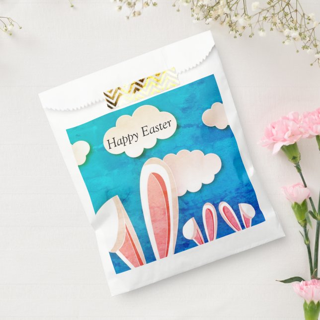 Perfect Happy Easter, Bunny Ears  Favour Bag (Sealed)