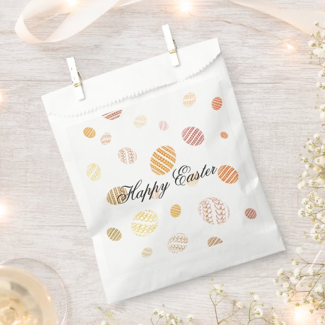 Perfect Happy Easter, Eggs  Favour Bag (Clipped)