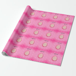 Perfect Happy Easter, Eggs  Wrapping Paper