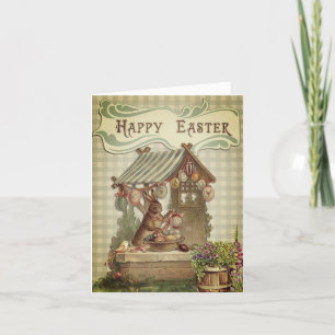 Perfect Happy Easter Vintage Announcement