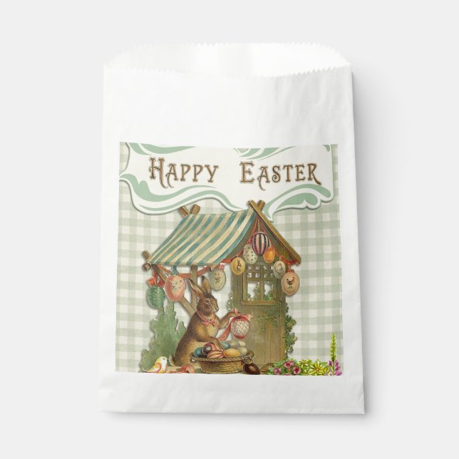 Perfect Happy Easter Vintage  Favour Bag (Front)