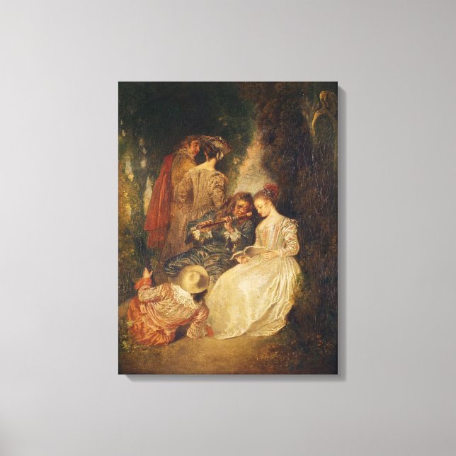 Perfect Harmony Canvas Print (Front)