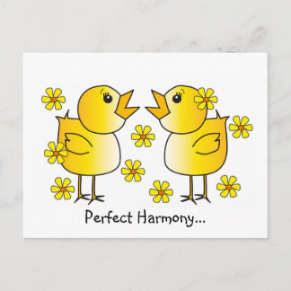 Perfect Harmony Postcard