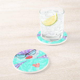 Perfect heart coaster