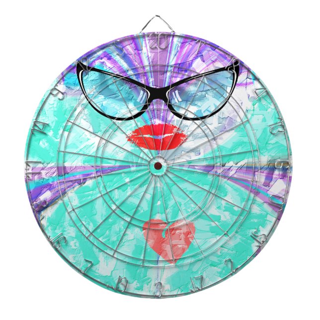 Perfect heart dartboard (Front)