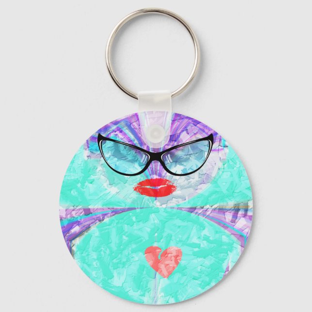 Perfect heart keychain (Front)