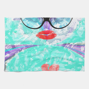 Perfect heart kitchen towel