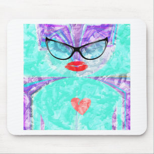 Perfect heart mouse pad