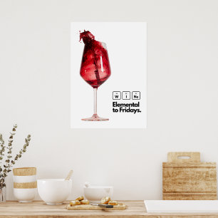 Perfect Home Decor Gift for Wine Lovers, Elegant 