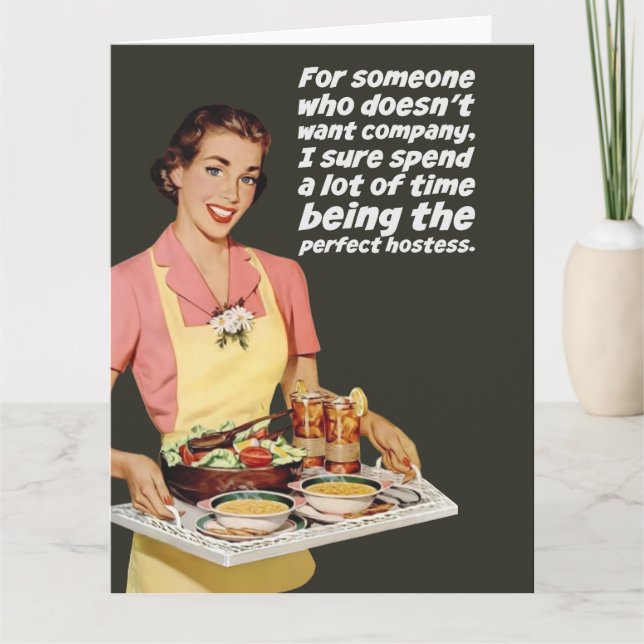 Perfect Hostess Card (Front)
