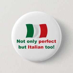 Perfect Italian 2 Inch Round Button