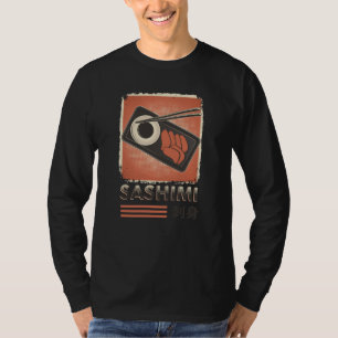 Perfect Japanese Sashimi Food Vintage Style T-Shirt