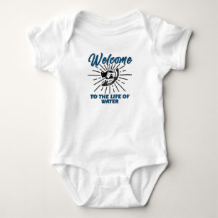 Perfect Lifeguard - Welcome To The Life Of Water Baby Bodysuit