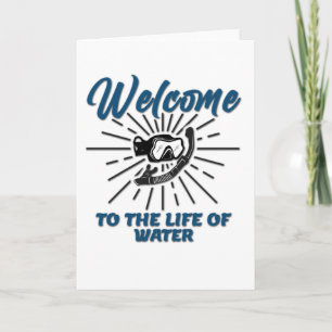 Perfect Lifeguard - Welcome To The Life Of Water Card