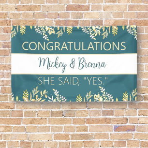 Perfect Look!  Custom engagement Banner