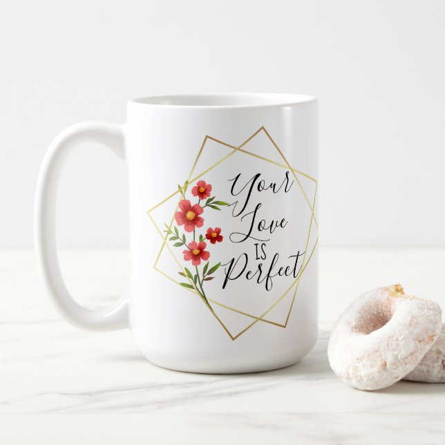 Perfect Love Latte Mug (Avec donut)