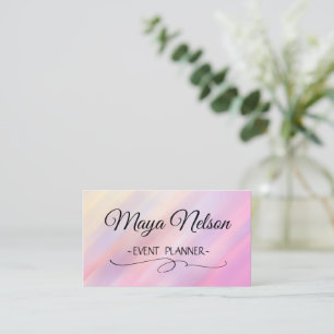 Perfect, Luxury Pink Business Card