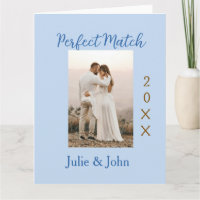 perfect match couple photo year name blue trendy m
