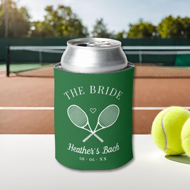 Perfect Match Last Swing Tennis Bachelorette Can Cooler (Creator Uploaded)