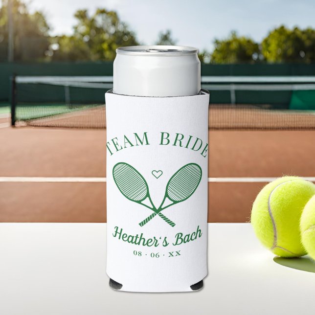 Perfect Match Last Swing Tennis Bachelorette Seltzer Can Cooler (Creator Uploaded)