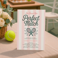 Perfect Match Social Club Tennis Bridal Shower