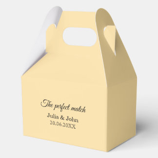 Perfect Match Wedding Matchbox – Premium Edition Favor Box