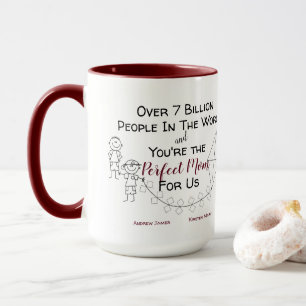 Perfect Mom For Me - 2 boys Mug