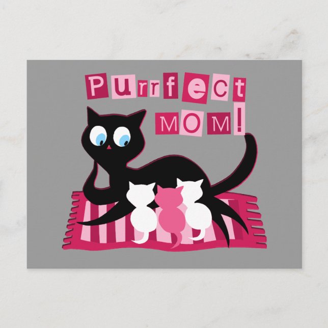 Perfect Mom Postcard (Front)