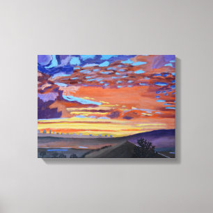 Perfect moment in time canvas print