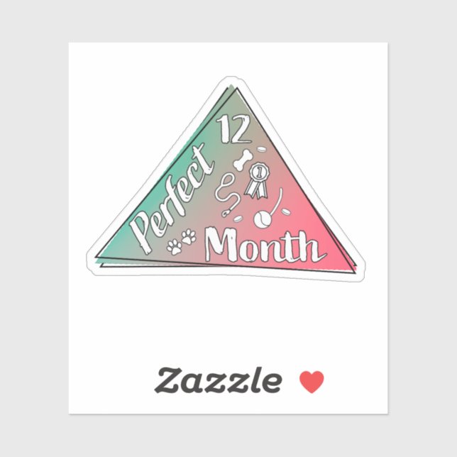 Perfect Month Sticker - December (Sheet)