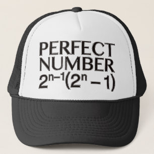 PERFECT_NUMBER TRUCKER HAT