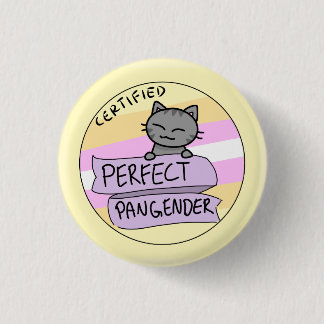 Perfect Pangender 1 Inch Round Button