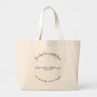 Perfect peace tote