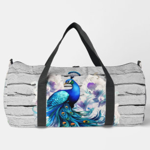 Perfect Peacock  Duffle Bag