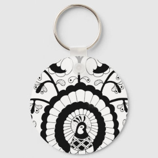 Perfect Peacock Keychain